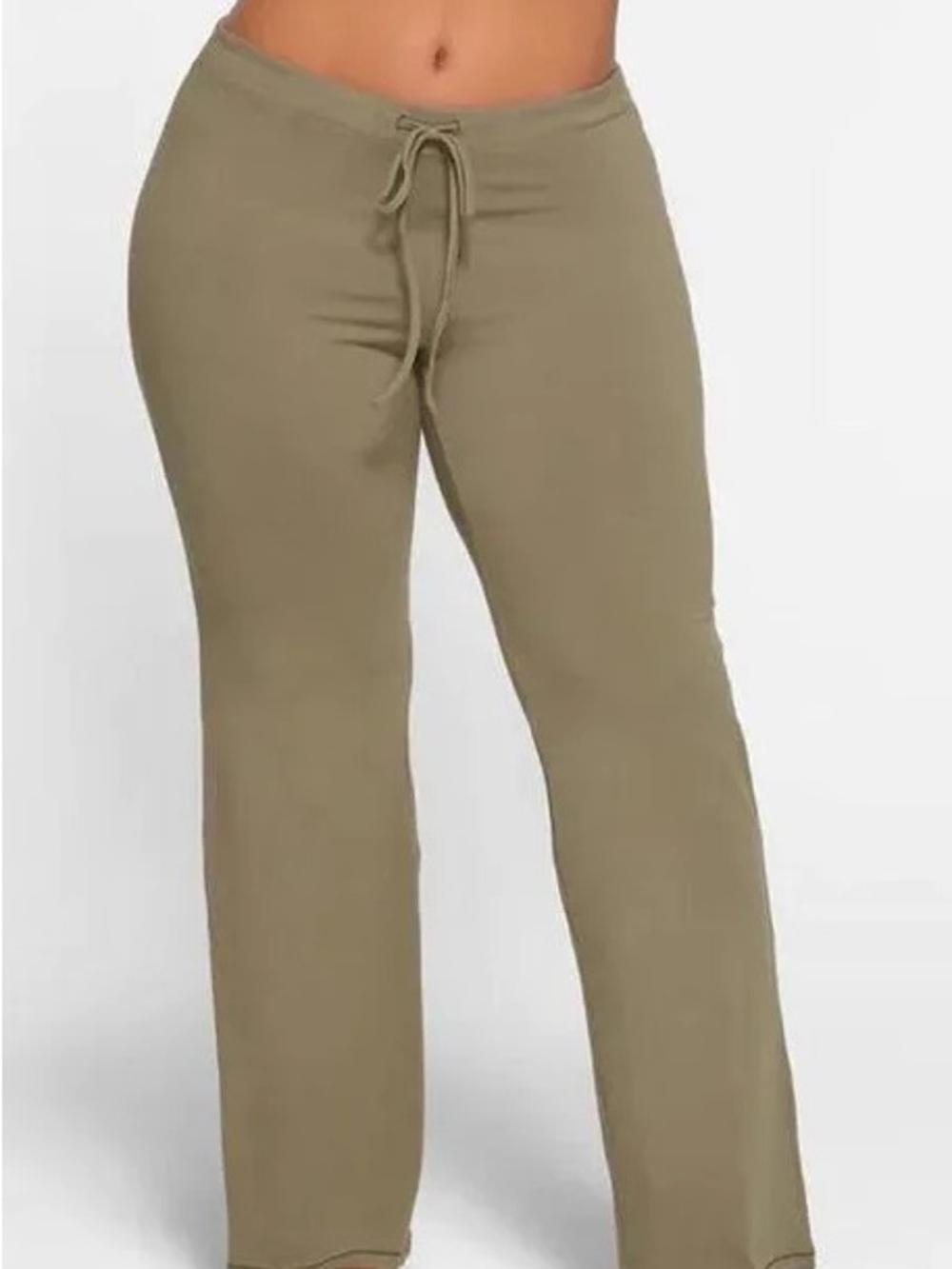 Skims Soft Lounge Ruched Flare Pants - Picture 1 of 5